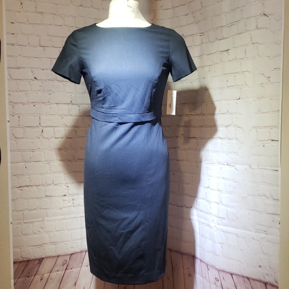 TwinHill Navy Heather blue business dress